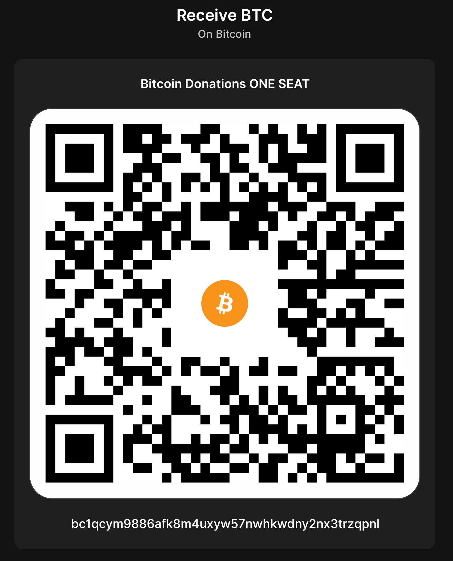 Código QR de Bitcoin